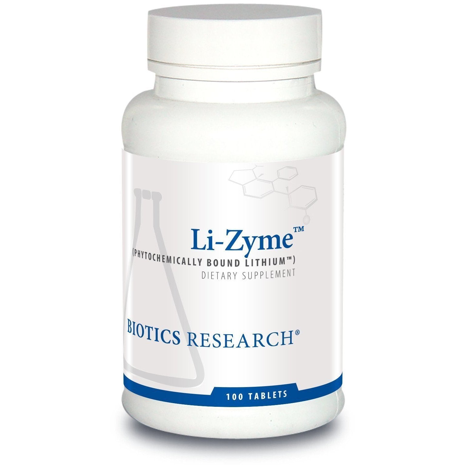 Li-Zyme 100 Tablets by Biotics Research - 2 Pack