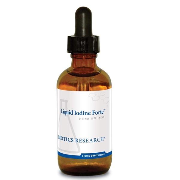 Liquid Iodine Forte 2 Fl oz - Biotics Research - 2 Pack