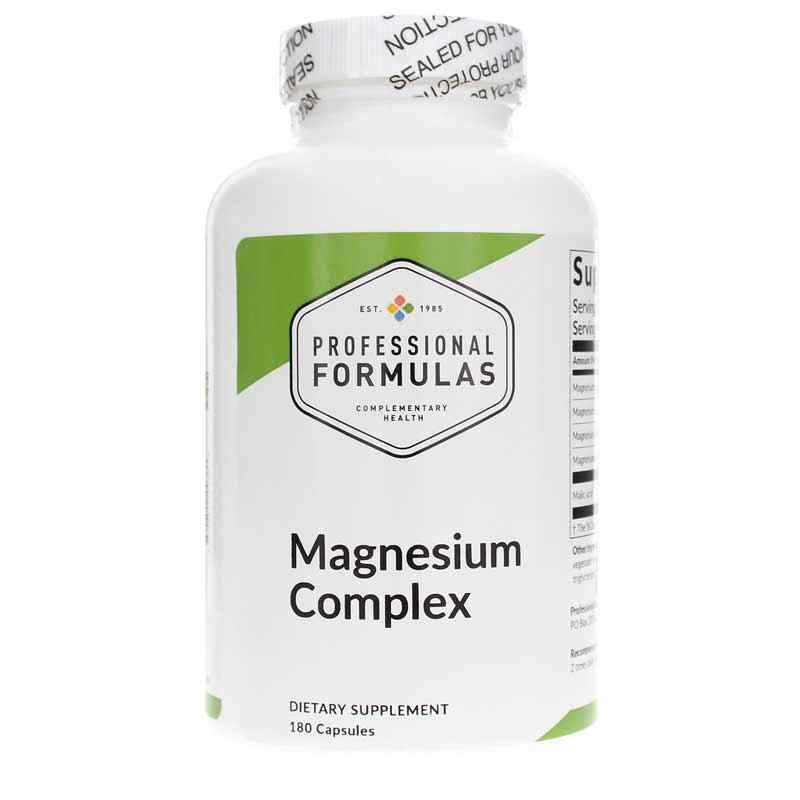 Professional Formulas Magnesium Complex 180.0 Capsules 180 Capsules