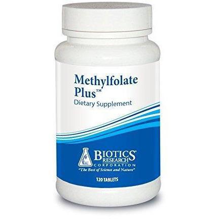 Methylfolate Plus 120 Tablets - Biotics Research