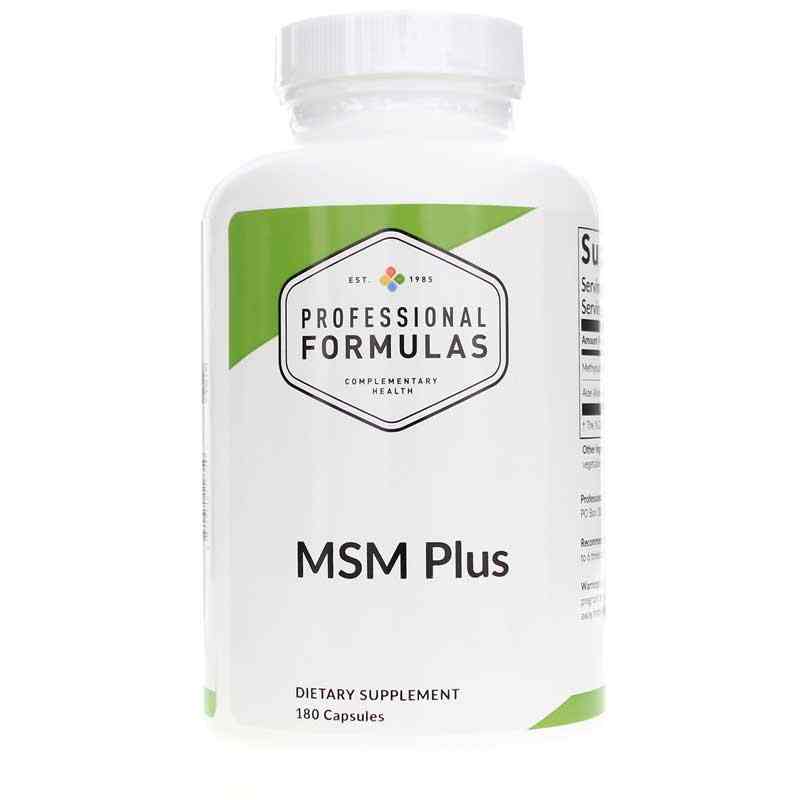 Professional Formulas MSM Plus (Aloe Vera) 90 Capsules