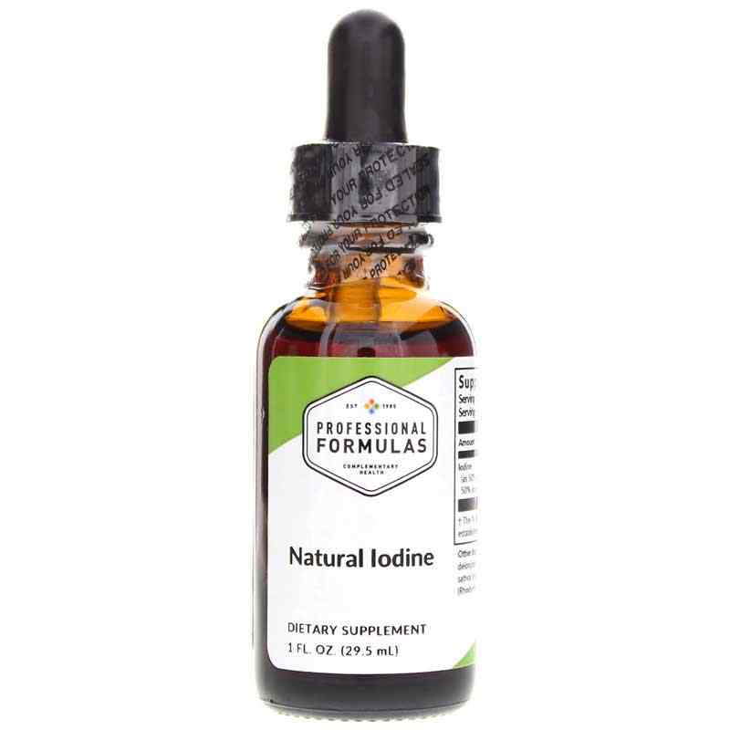 Professional Formulas Natural Iodine Drops 900 Oz