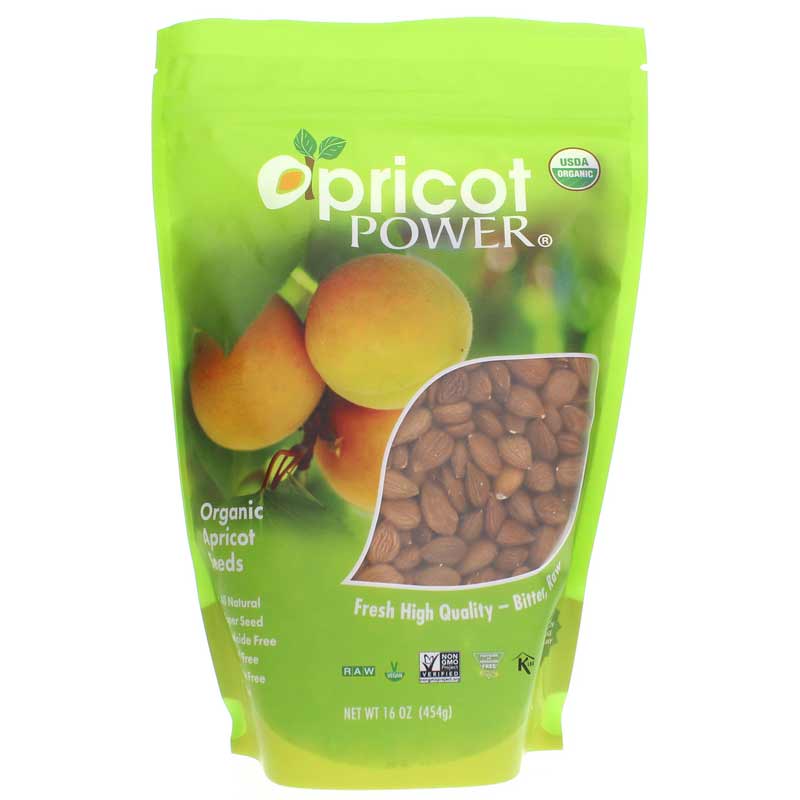 Organic Apricot Seeds 16.0 Oz 16 Oz