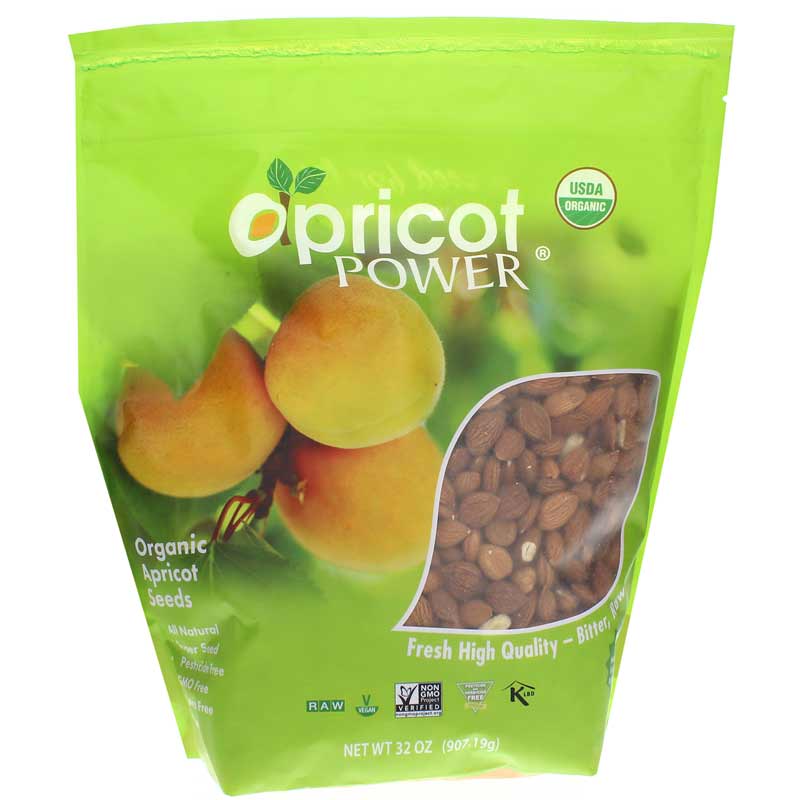 Organic Apricot Seeds 32.0 Oz 32 Oz