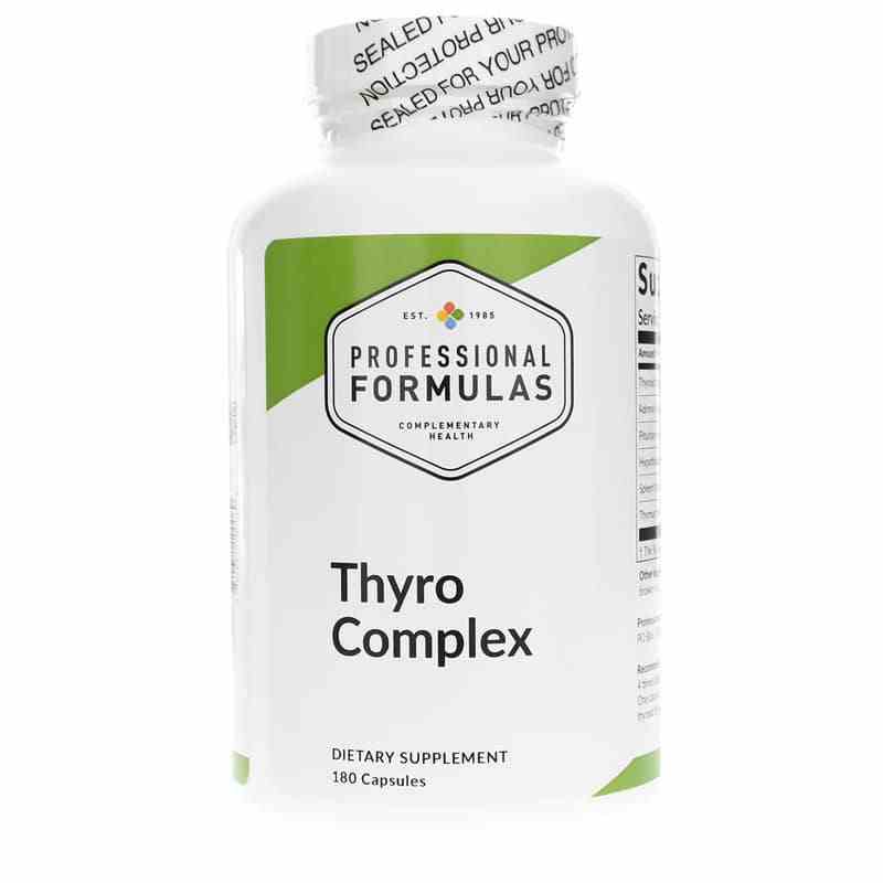 Professional Formulas Thyro Complex Glandular Capsules 180.0 Capsules 180 Capsules