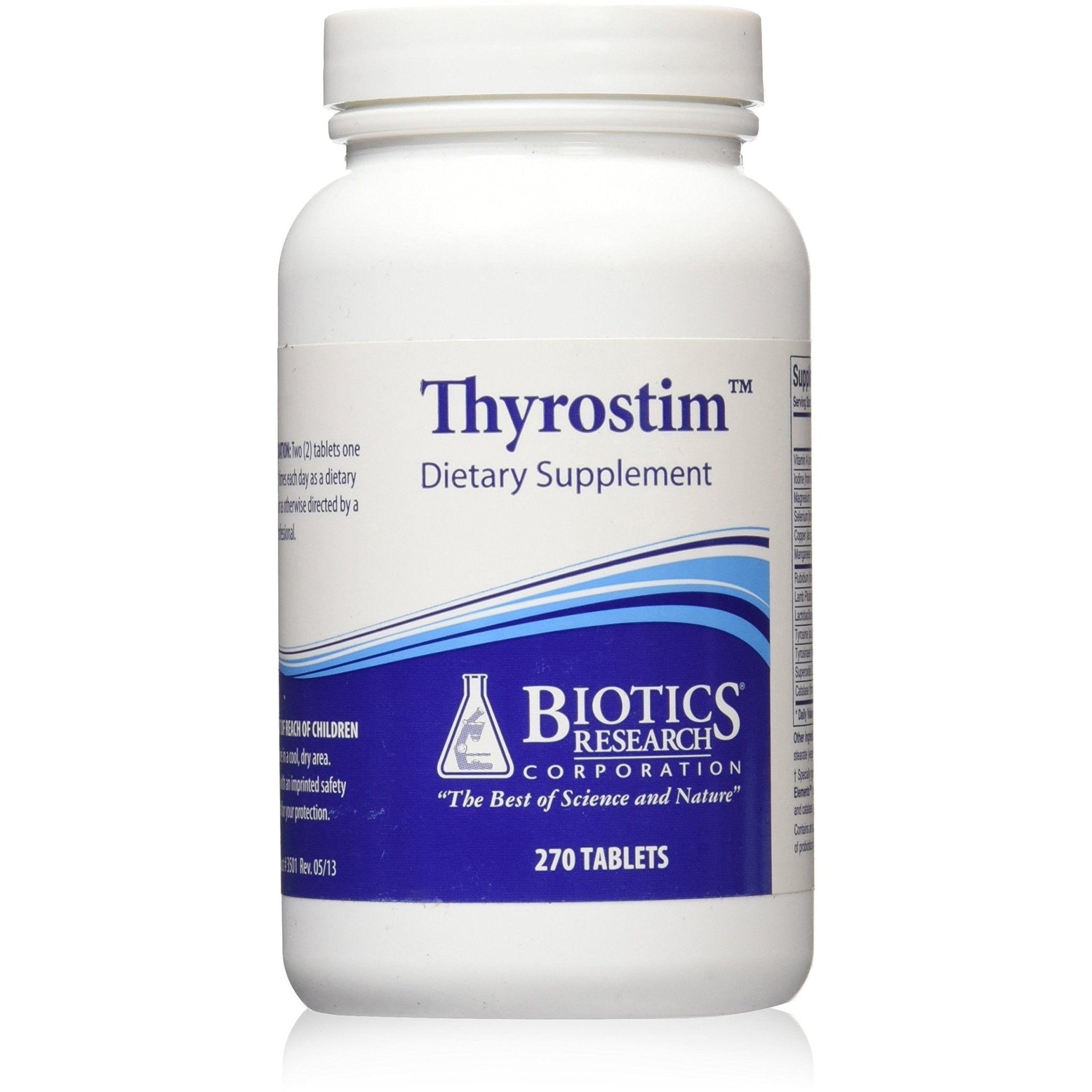 Thyrostim 270 Tablets by Biotics Research