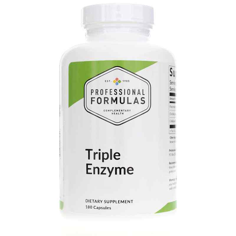 Professional Formulas Triple Enzyme Formula 90 Capsules