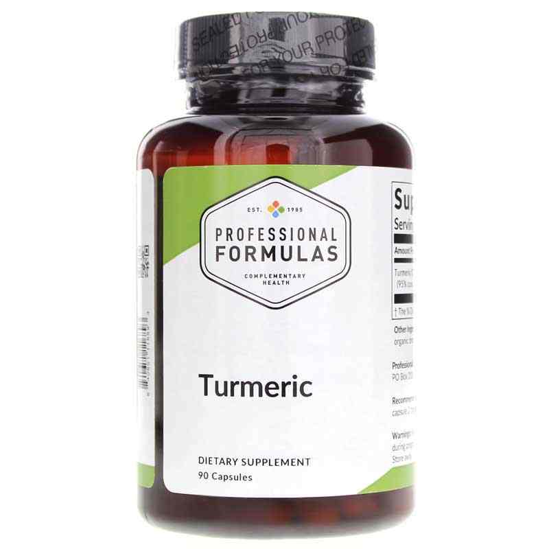 Professional Formulas Turmeric 250 Mg 90.0 Capsules